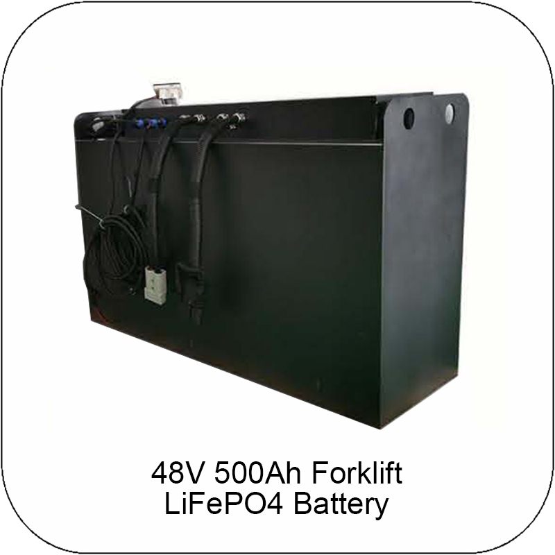 48V 500Ah LiFePO4 Forklift battery