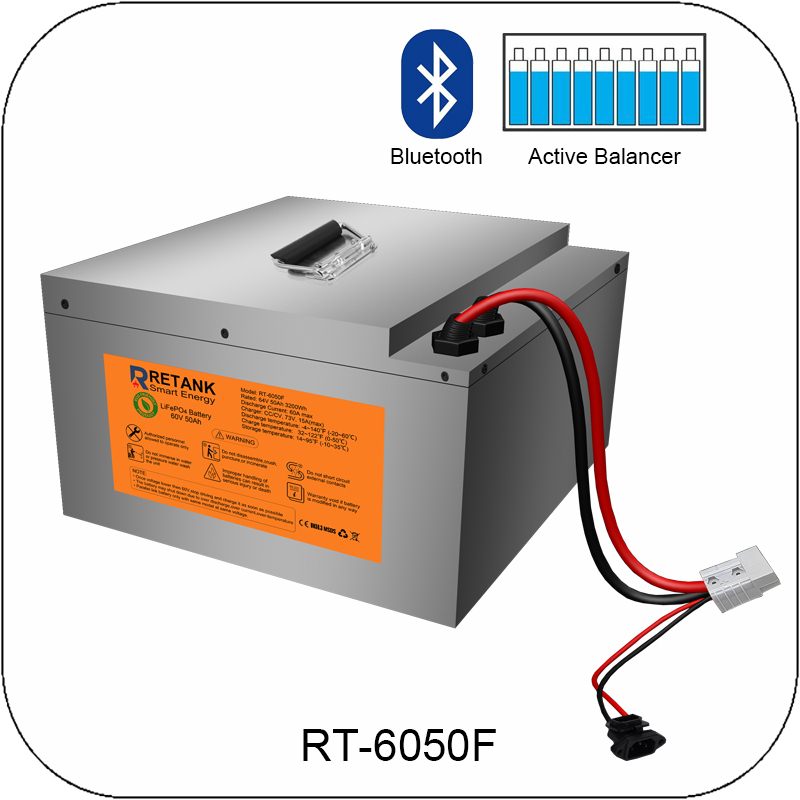 60V 50Ah LiFePO4 battery for E-Bike and E-Trike