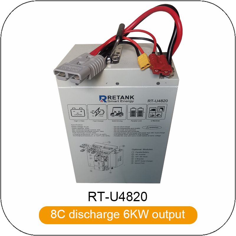 48V 20Ah LiFePO4 battery for high power E-Bike