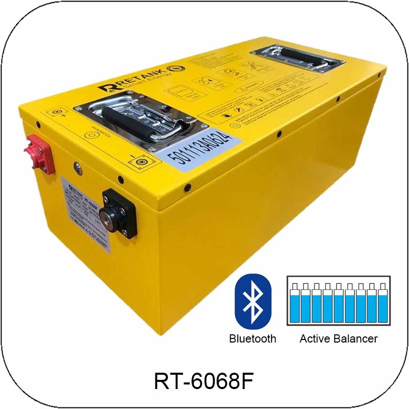 60V 68Ah LiFePO4 battery for E-Bike and E-Trike