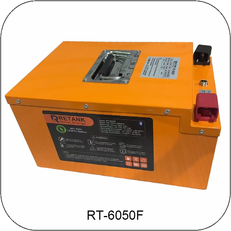 60V 50Ah LiFePO4 battery for E-Bike and E-Trike