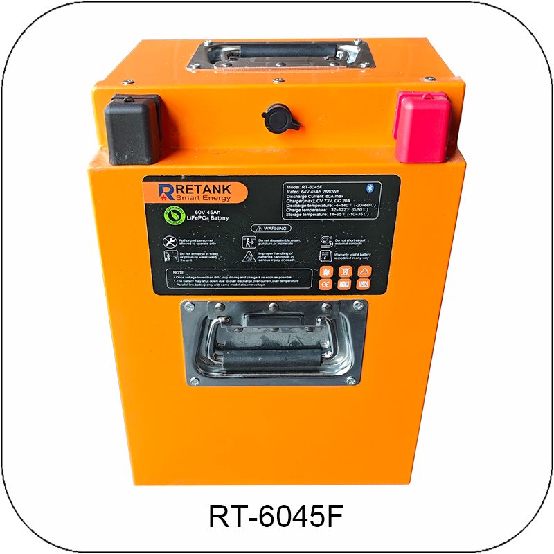 60V 45Ah LiFePO4 battery for E-Bike and E-Trike